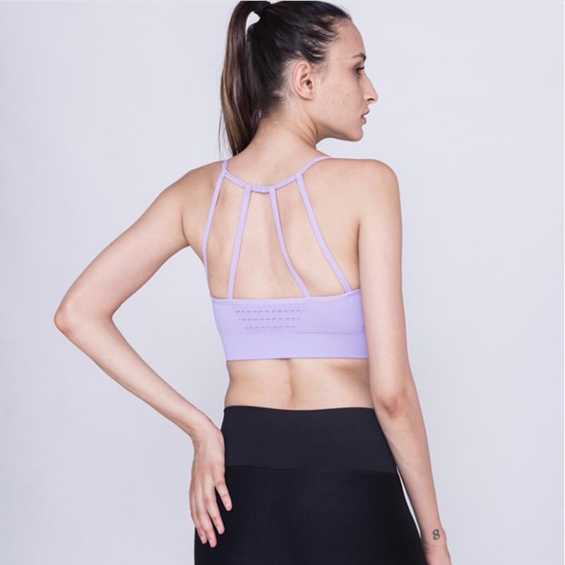 Có Hoa Kỳ Chéo Lưng 4 Liền Mạch Áo Ngực Thể Thao Nữ Áo Bra Yoga Chống Sốc Biểu Tình Áo Ngực Thể Thao Hàng Đầu Tập Thể Hình áo Ngực