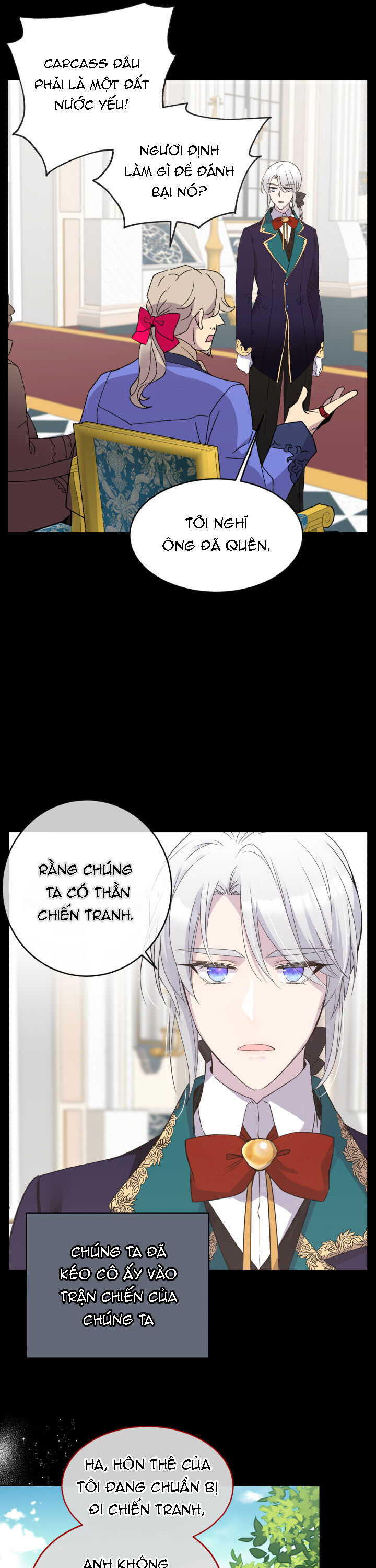 nữ hoàng, người không được! chapter 6.1 6