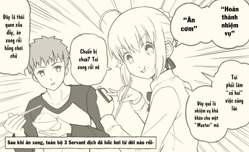 saber-san chơi fgo! chapter 51 27