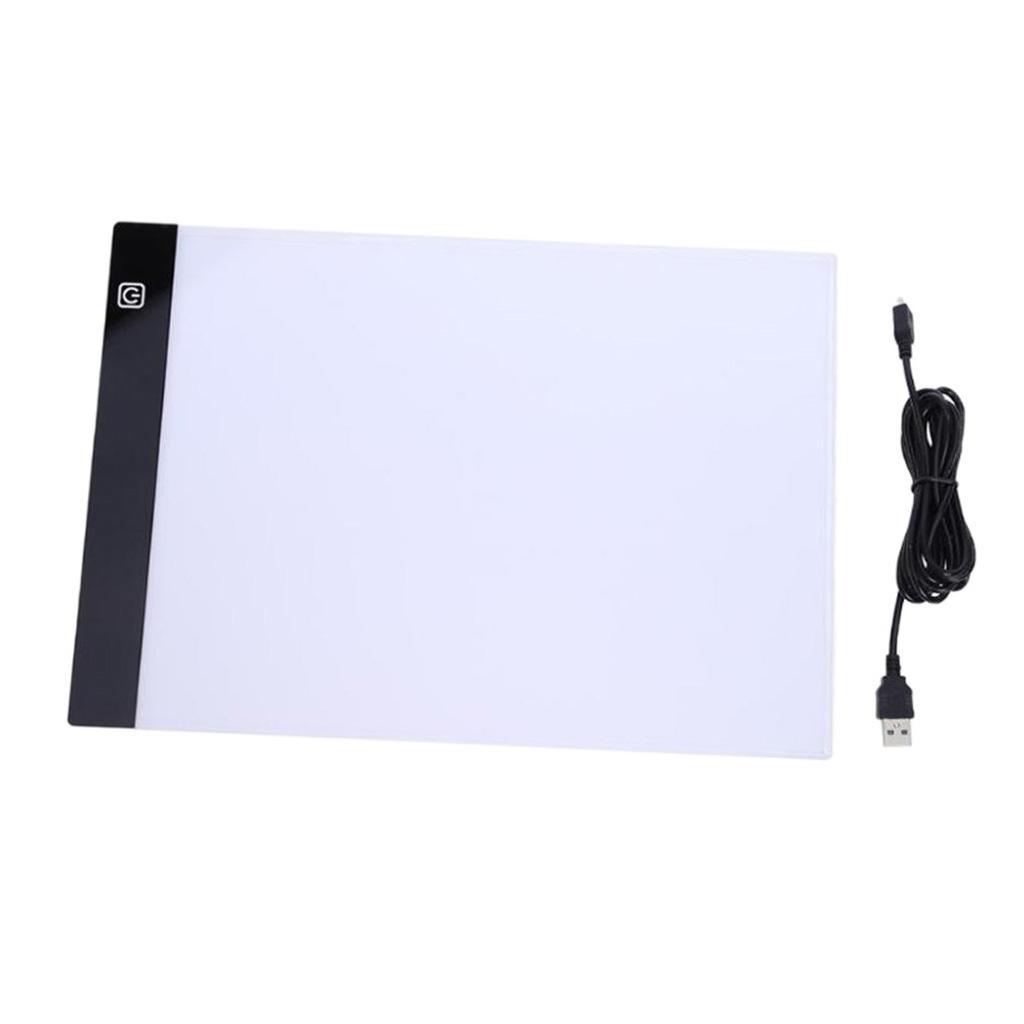 A4 LED Digitial Stencil Tracing Drawing Board Copy Illuminated Tablet Panel