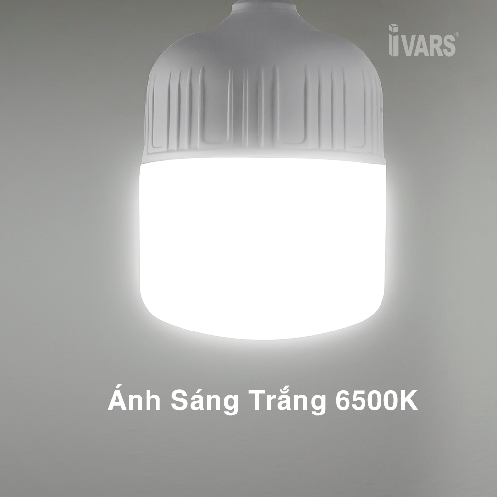 Đèn LED BULB Thương Hiệu IVARS - Công Suất 50W - Hàng chính hãng