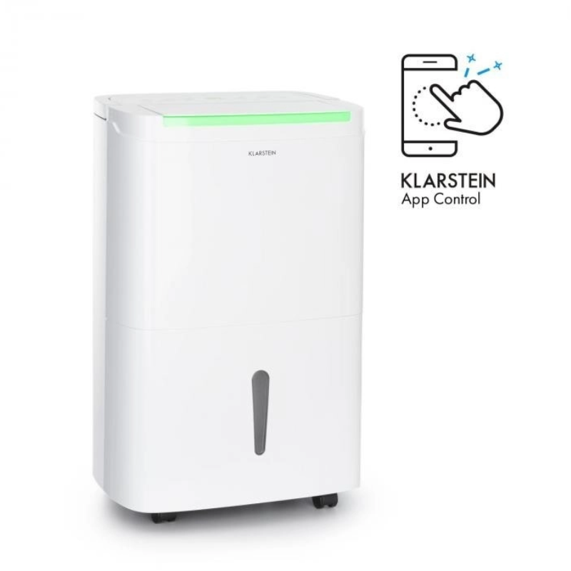 Máy Hút Ẩm KLARSTEIN DRYFY CONNECT, Dung Tích 40L, Cho Phòng 60m, Điều Chỉnh Bằng App, Nhập Đức, BH 12 Tháng