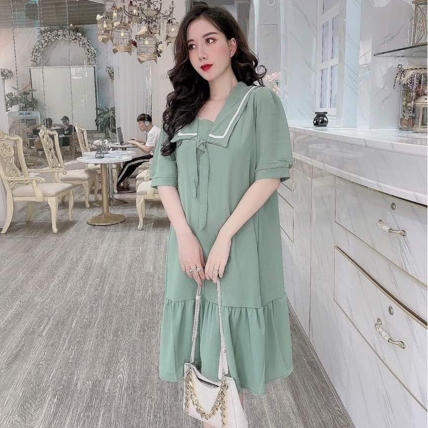 Váy bầu thiết kế đuôi cá xinh sắn VB002
