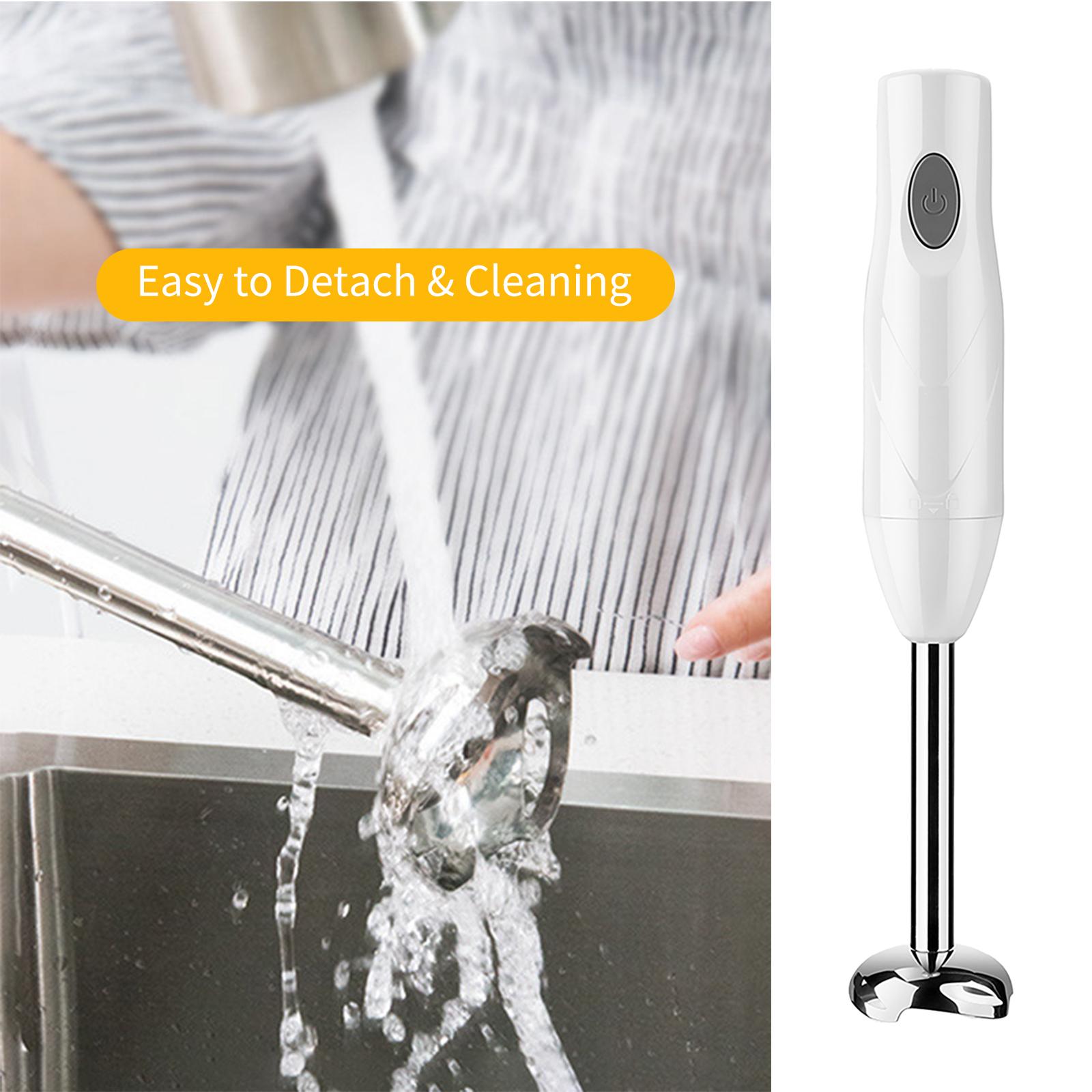Hand Blender 5-in-1 Stick Blender with Mixing Beaker Meat and Vegetable Grinder Egg Beater Food Smoothies Chopper