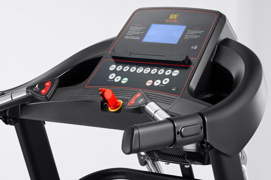 Máy chạy bộ tại nhà Kingsport KS-2052 đa năng có chức nâng dốc tự động, kèm theo đai massage và thanh gập bụng