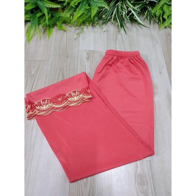 Bộ quần áo nữ mặc nhà, cộc tay quần dài thun lạnh Paltal 13100