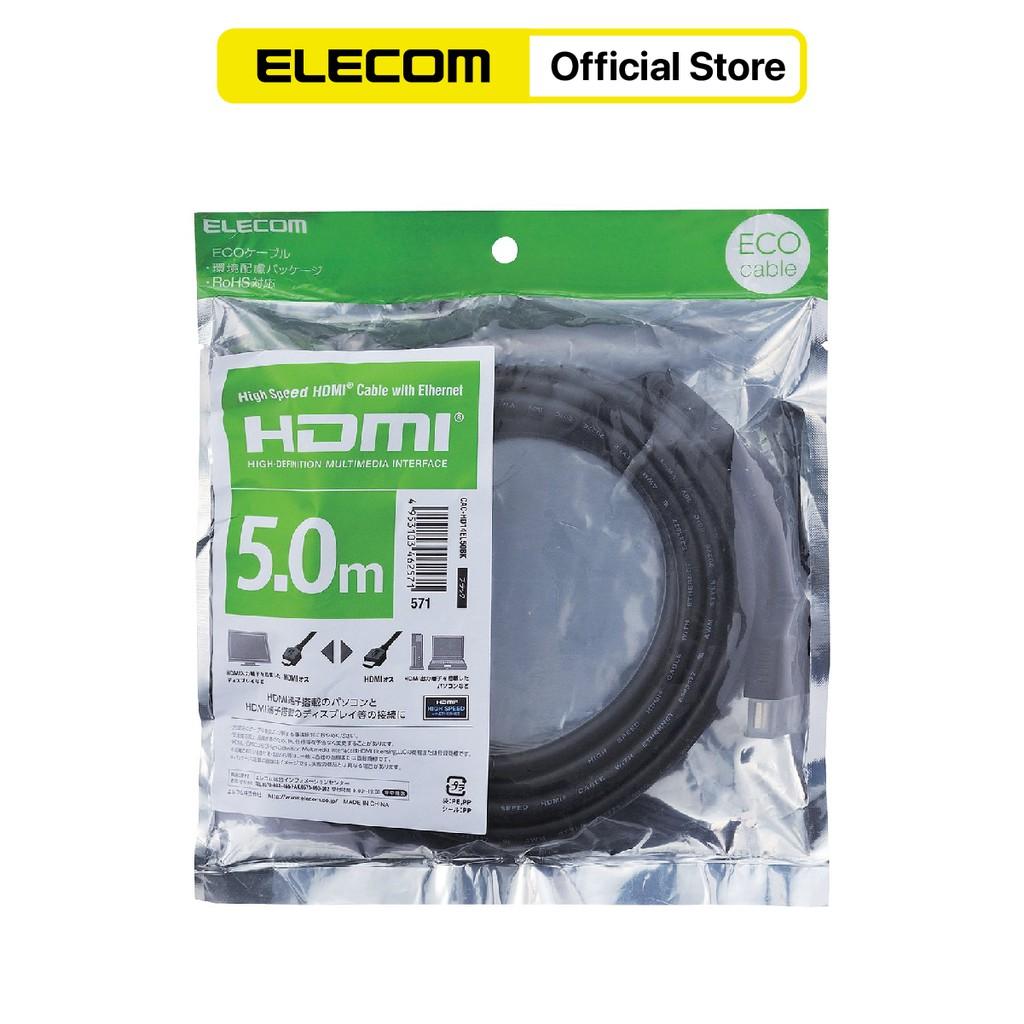 Dây Cáp HDMI 4K2K 3D Full HD Elecom CAC-HD14EL10BK CAC-HD14EL15BK CAC-HD14EL50BK- Hàng chính hãng