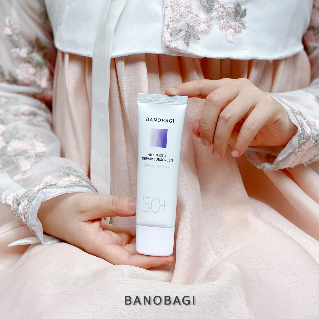 Kem Chống Nắng Phục Hồi Banobagi Milk Thistle Repair Sunscreen SPF 50+ PA++++