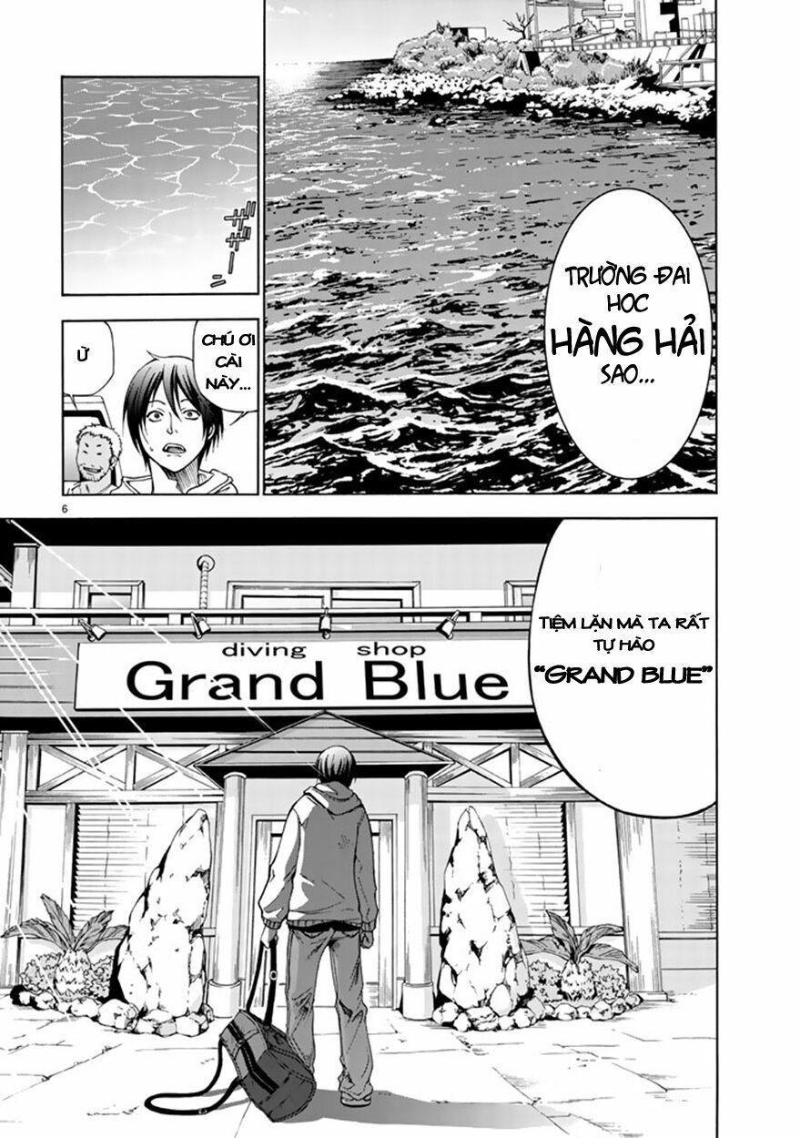 cô gái thích lặn - grand blue chapter 1 3