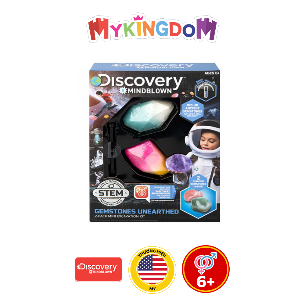 Bộ Đồ Chơi DISCOVERY Khảo Cổ Truy Tìm Đá Quý 2Pc 1423004781