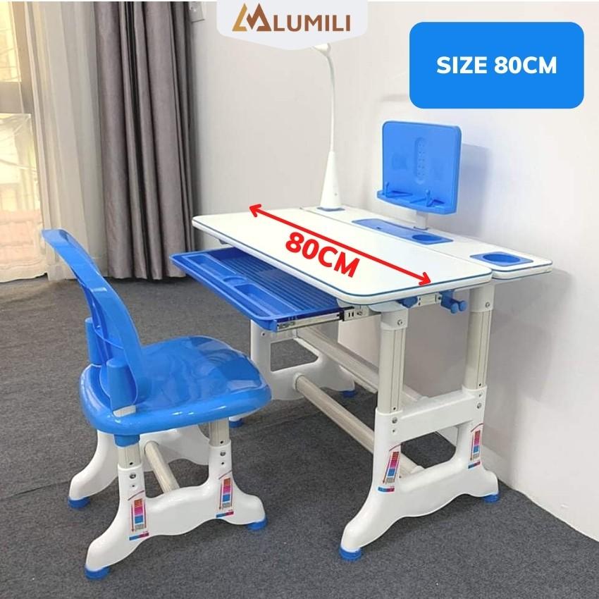 bộ bàn ghế học sinh thông minh bàn học chống gù chống cận cho bé lumili có thể điều chỉnh độ cao