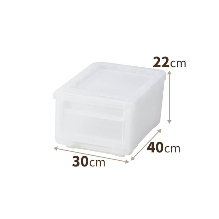 TENMA Hộp Lưu Trữ Ngăn Kéo Kabazoko JAPAN QUALITY, Lắp Được Bánh Xe, Xếp Chồng 4 Tầng