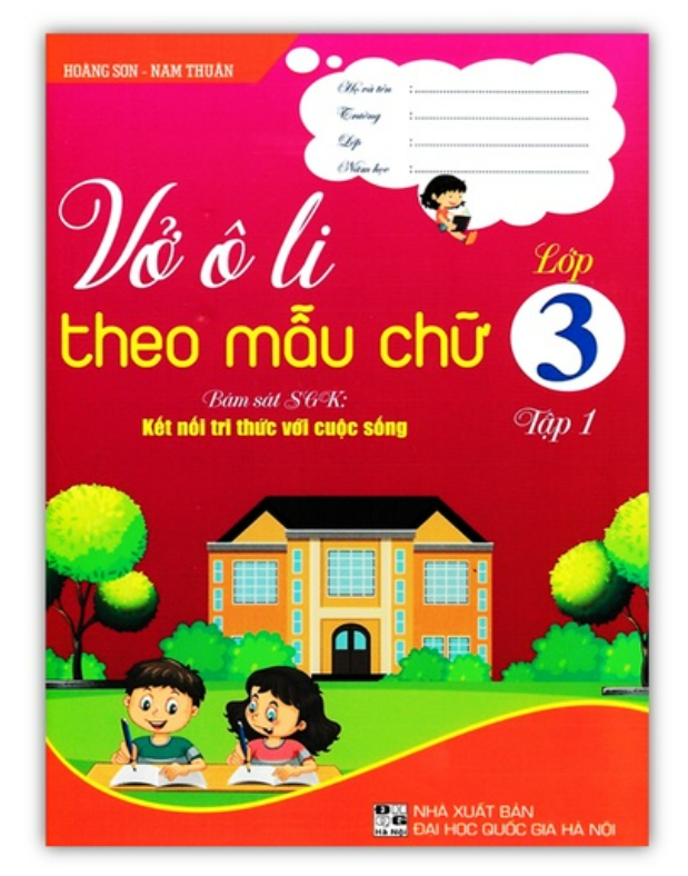 Sách - Vở Ô Li Theo Mẫu Chữ Lớp 3 - Tập 1