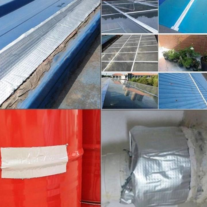 Băng keo chống thấm tường nhà, mái tôn dán bể nước,.....đa năng trên mọi vật liệu