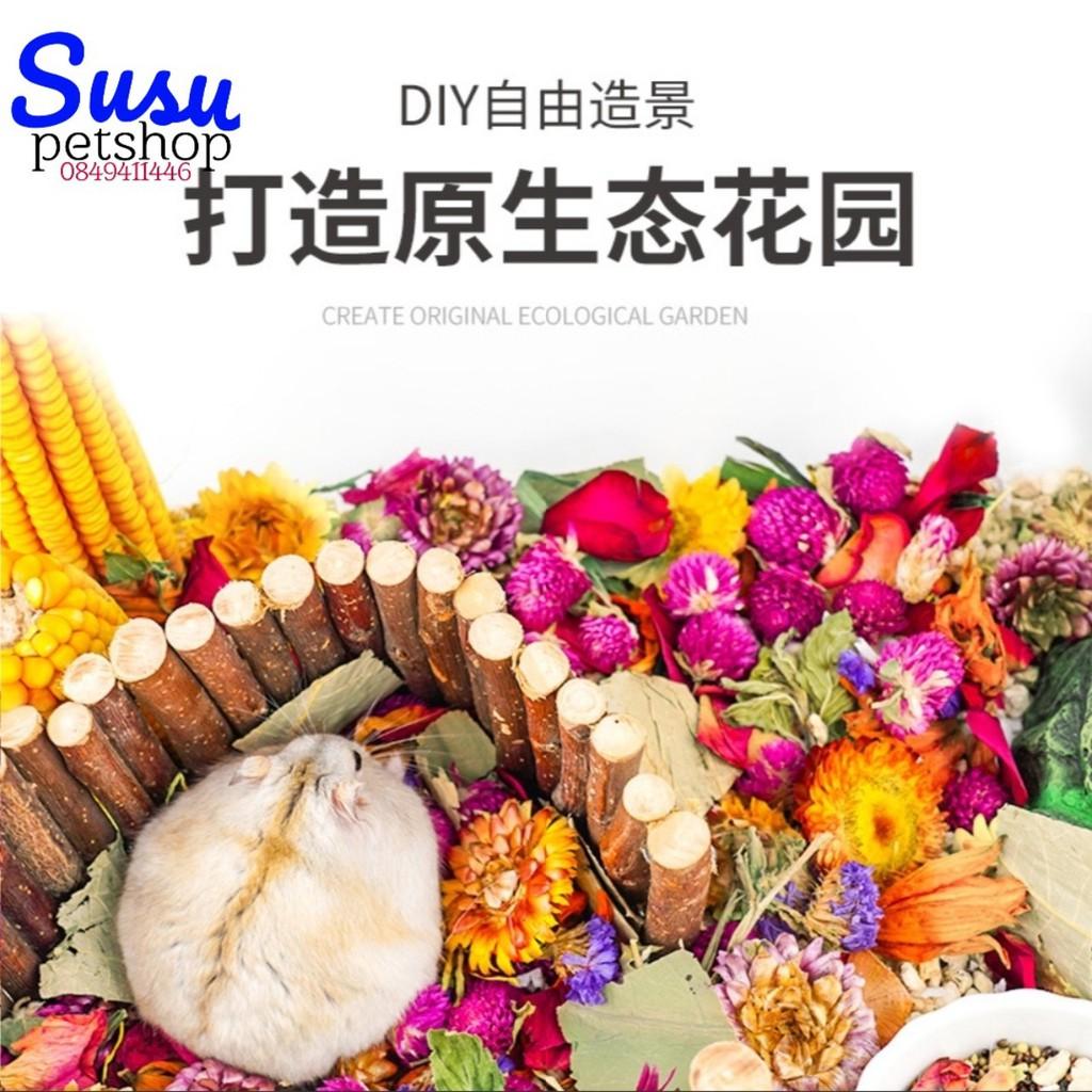 Hoa khô lót chuồng cho hamster