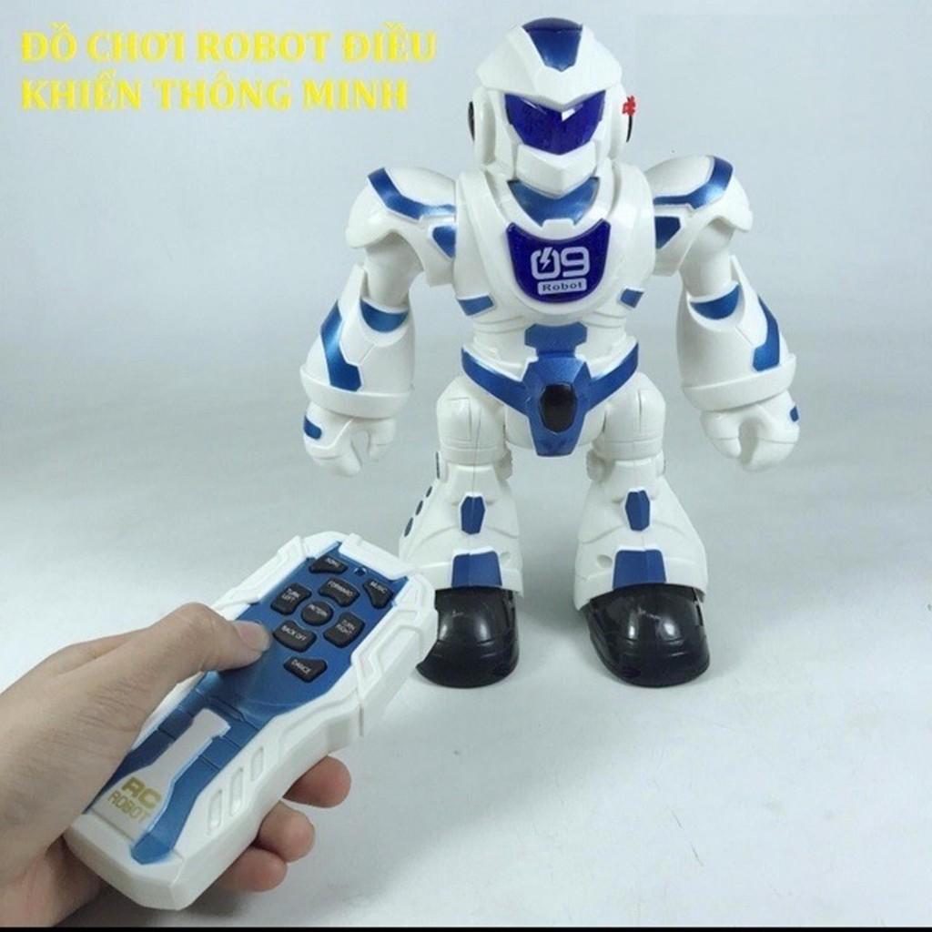 - Đồ chơi Robot Điều Khiển Thông Minh Có nhạc &amp; đèn