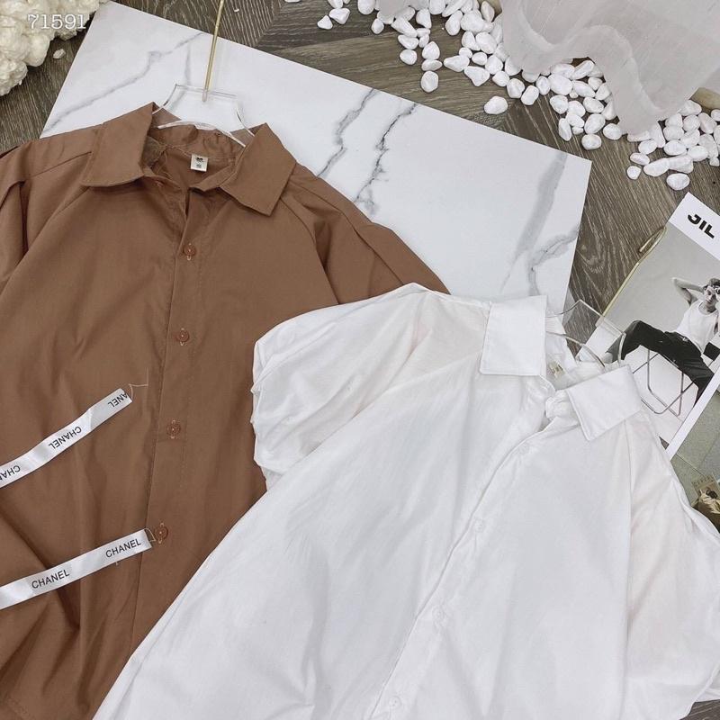 ÁO SƠ MI TAY PHỒNG