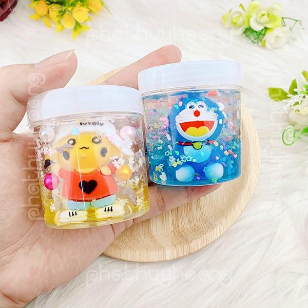 Hủ slime trụ hoạt hình dễ thương