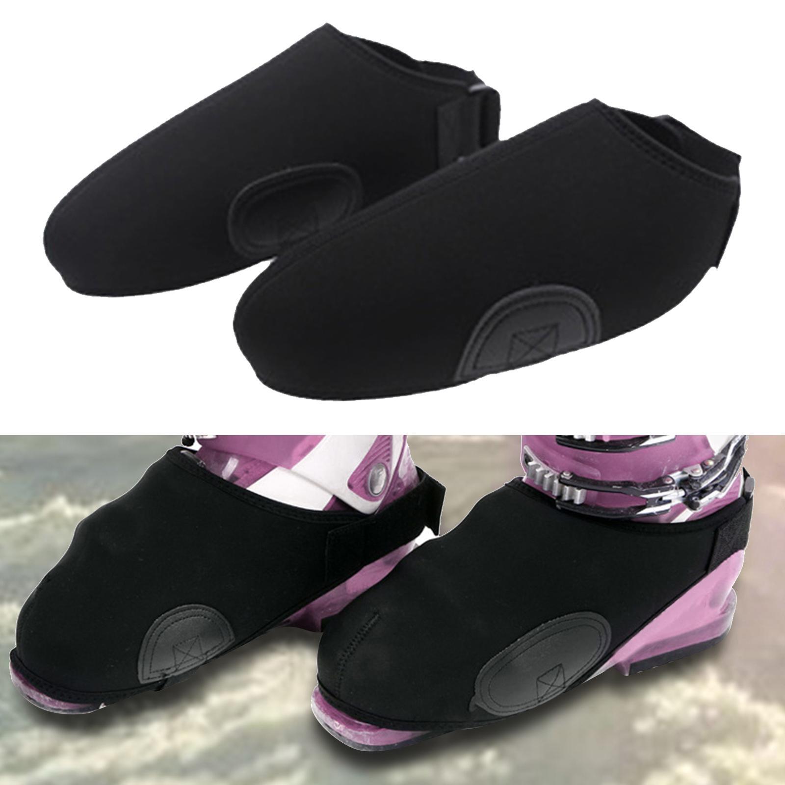 Thermal Toe Cover Windproof Foot Warmers Lightweight Ski Shoe Covers for Climbing