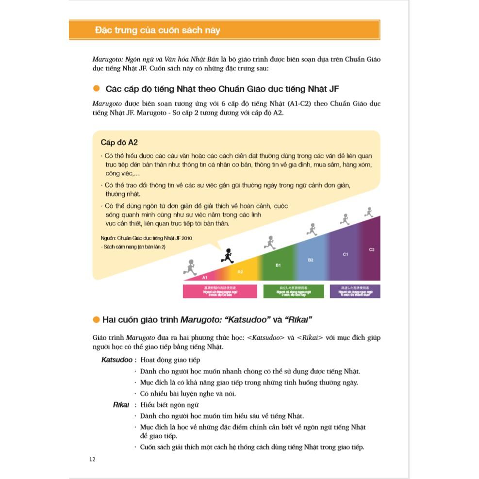 Marugoto Ngôn Ngữ Và Văn Hóa Nhật Bản  Hoạt Động Giao Tiếp  Sơ Cấp 2/ A2 - Bản Quyền