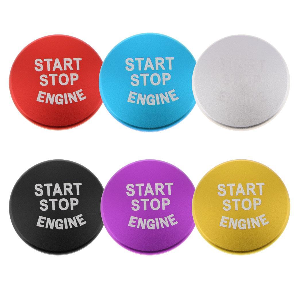 3-5pack Start Stop Engine Button Switch Cover For BMW F30 F20 F32 X1 F48 F45 Red