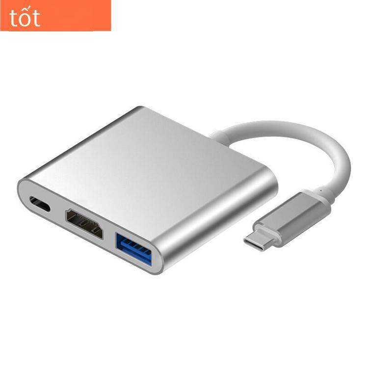 Đế cắm mở rộng ba trong một loại-c sang hdmi phong cách mới nhất Bộ chuyển đổi máy chiếu TV trung tâm trạm nối trung tâm
