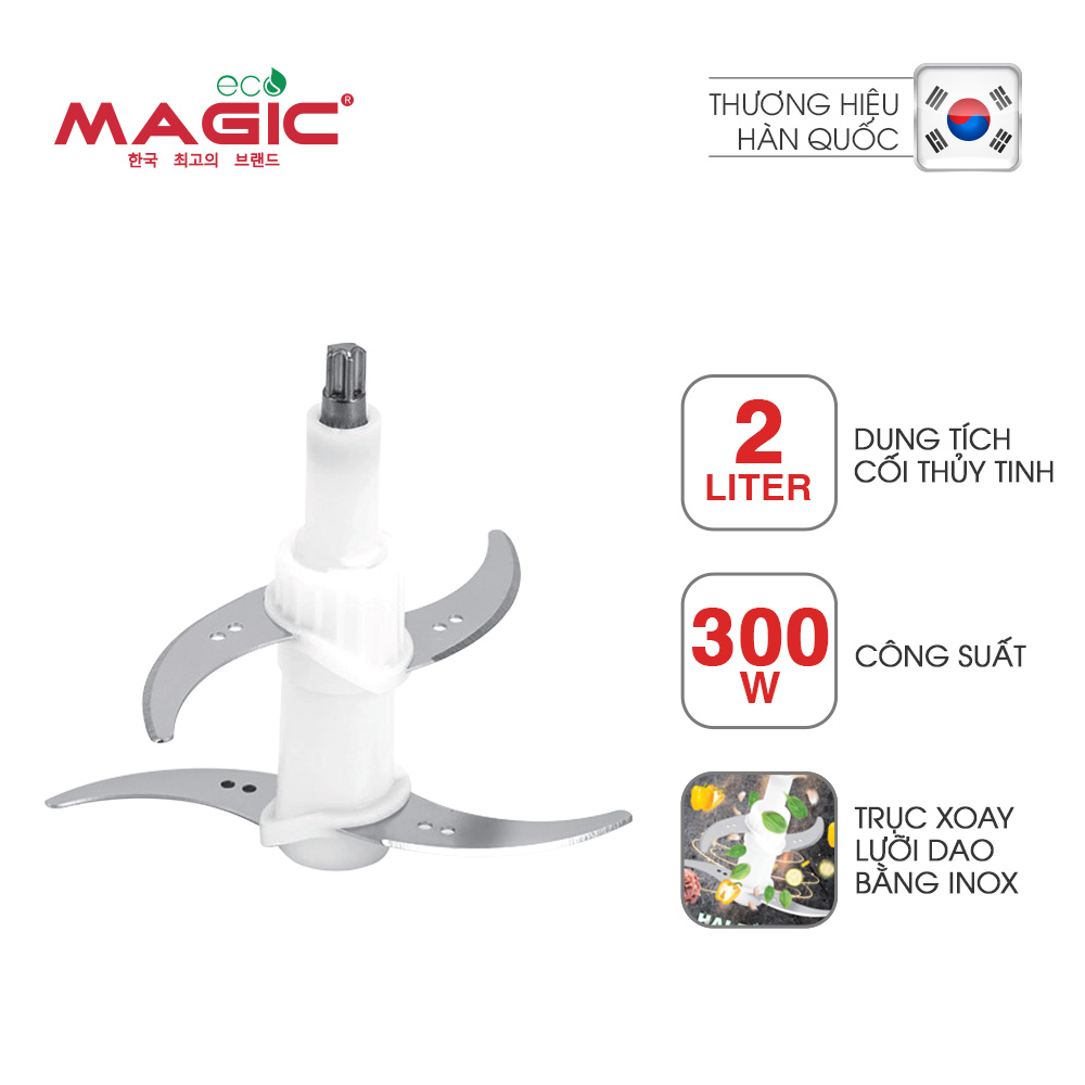 Máy Xay Cắt Đa Năng Magic Eco AC-15 - Hàng Chính Hãng