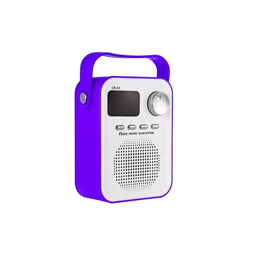 Loa Bluetooth Không Dây Khe Thẻ Nhớ TF Gắn Đầu USB AUX CR - X3