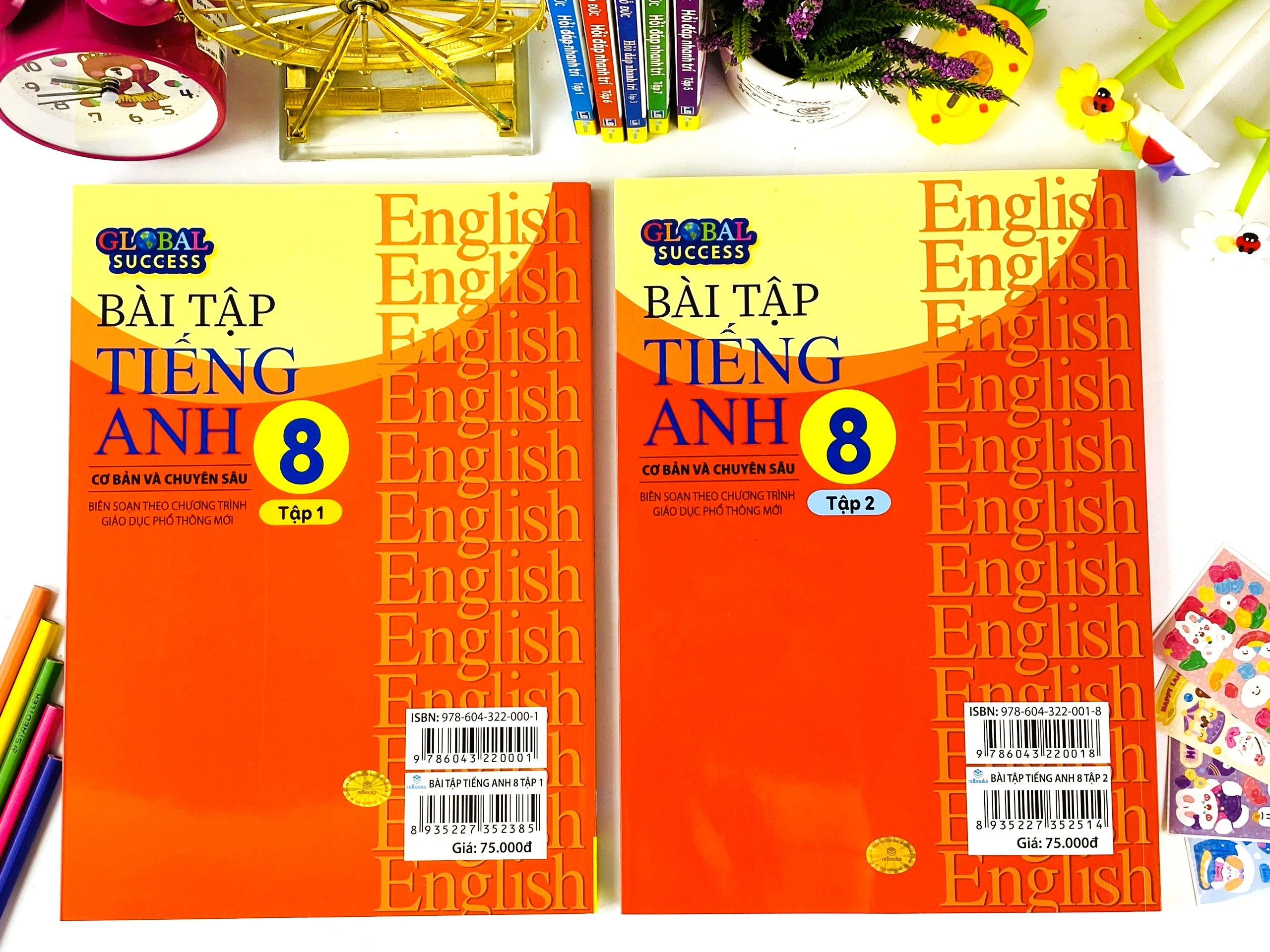 Sách - Bài Tập Tiếng Anh 8 Cơ Bản Và Chuyên Sâu (Global Success) - ndbooks