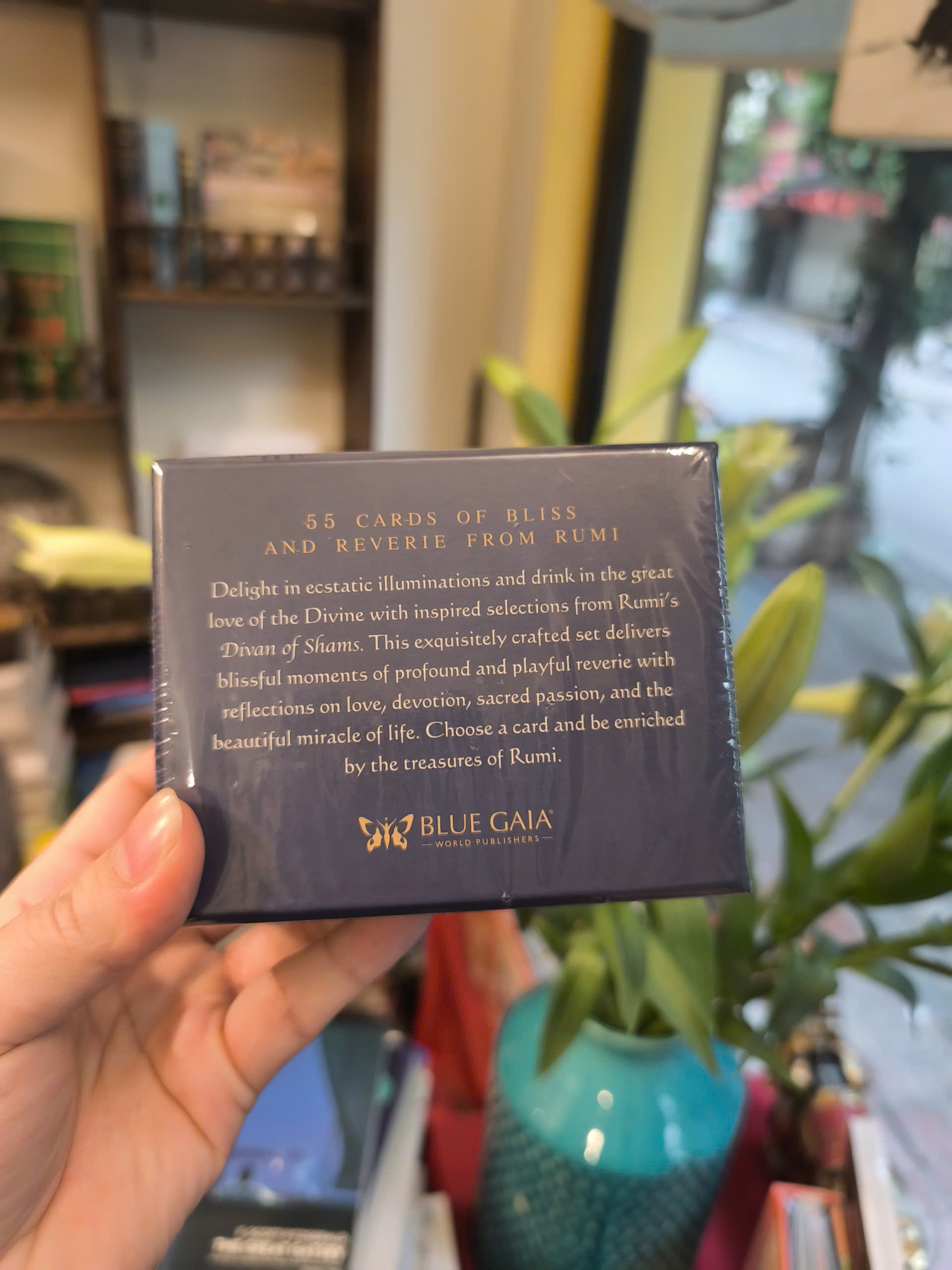 Sách - Rumi: Jewels of Wisdom, Healing &amp; Guidance - 55 Cards of Bliss &amp; Reverie|Self Help/Nhập khẩu