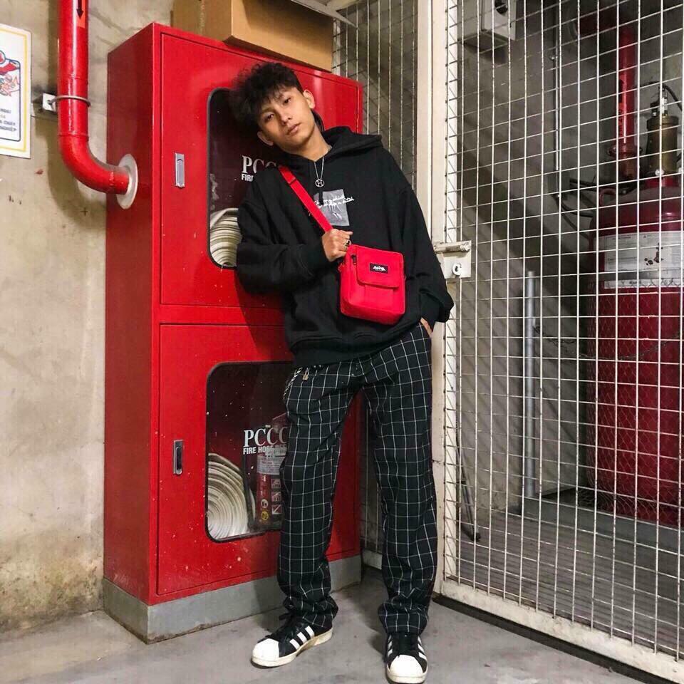 Quần CARO PLAID PANTS Unisex Màu Đen - Quần ca rô đen sọc trắng nam nữ cực đẹp chất xịn loại 1