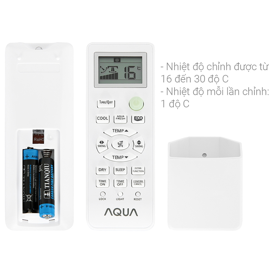 Máy lạnh Aqua Inverter 1.5 HP AQA-KCRV13TR - Chỉ giao tại HCM