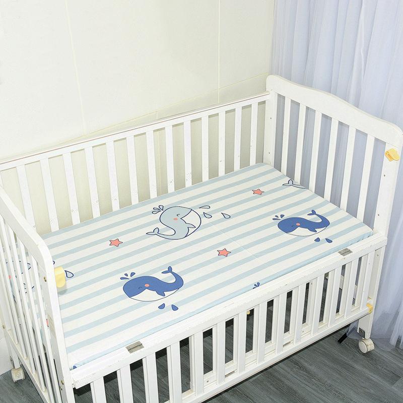 Bé Sơ Sinh Lắp Cũi Sheets130 * 70 Cm Hoạt Hình In Giường Ngủ Cho Bé Nệm Có Cho Trẻ Em Unisex Bé Trai bé Gái