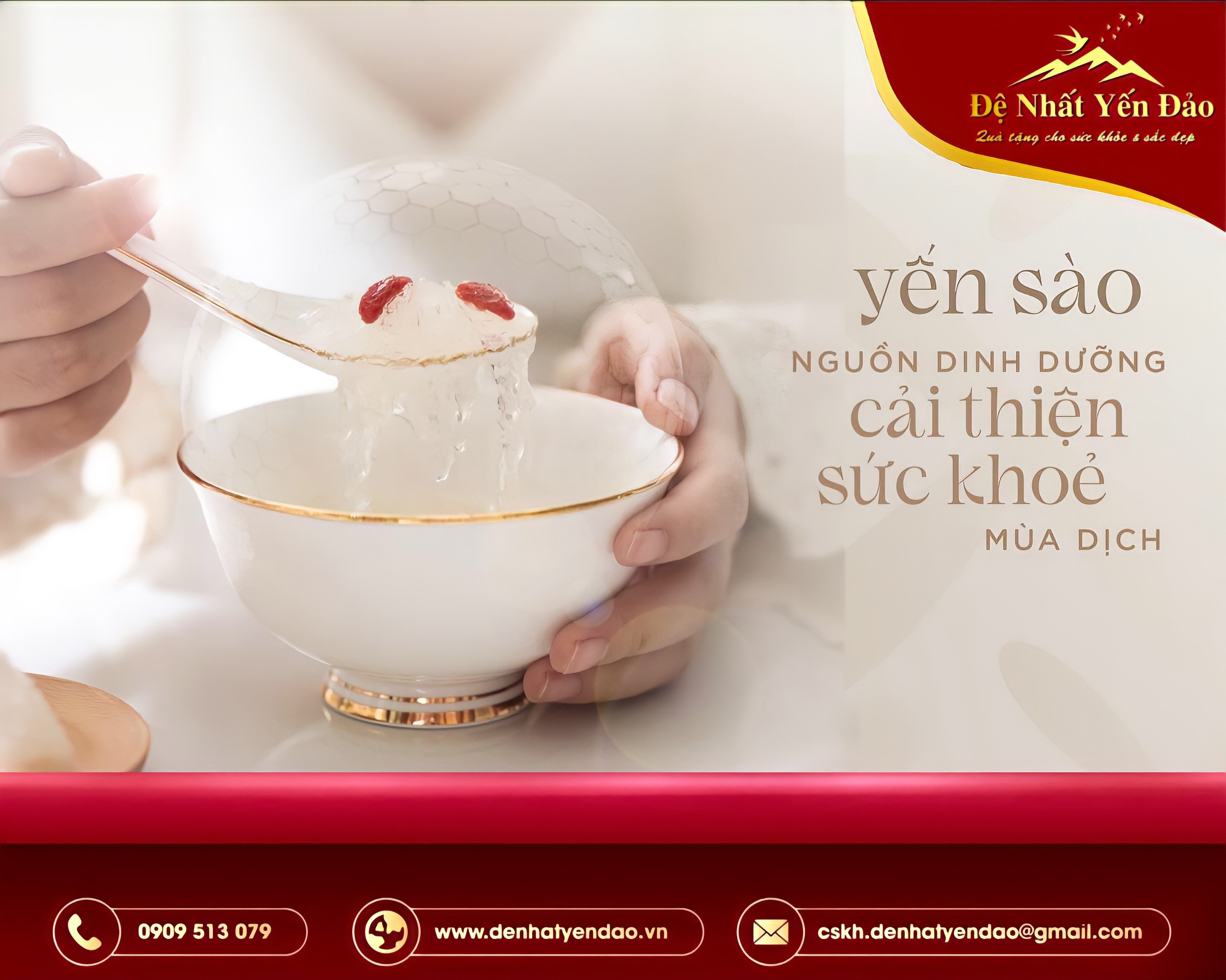 Yến Khánh Hòa - Đệ Nhất Yến Đảo - Yến Sợi Cao Cấp - Tăng cường sức đề kháng - Bổ sung dinh dưỡng cho mẹ bầu