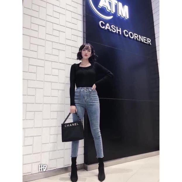 QUẦN JEAN/ QUẦN BÒ TÚI ỐP PHONG CÁCH MỚI