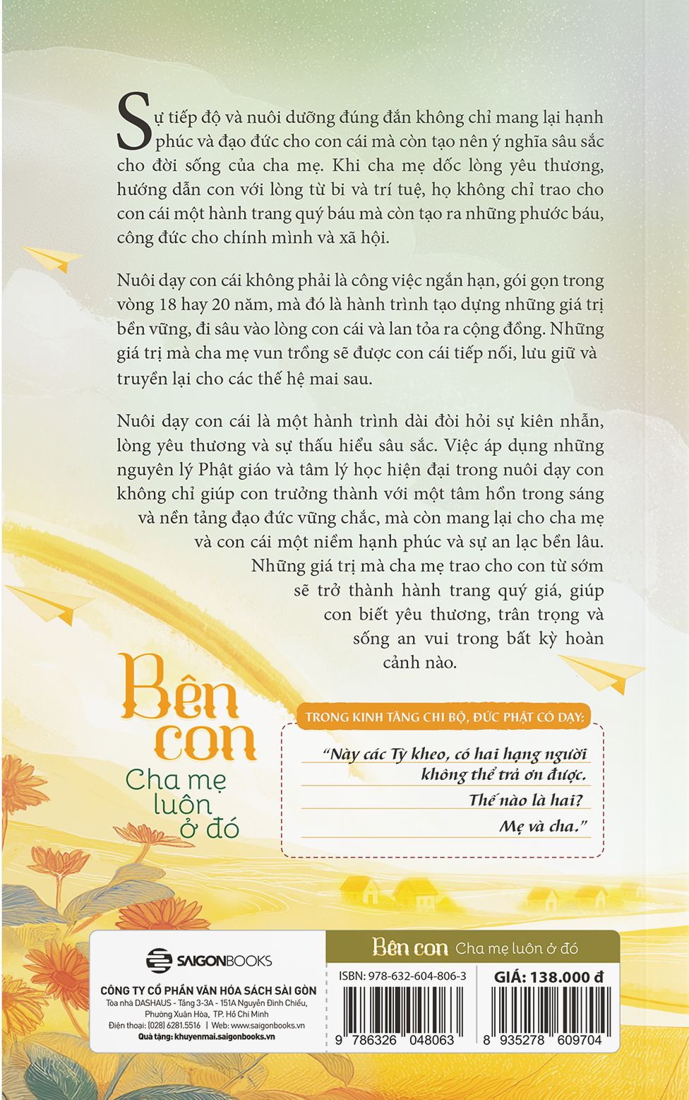 Sách Bên Con, Cha Mẹ Luôn Ở Đó