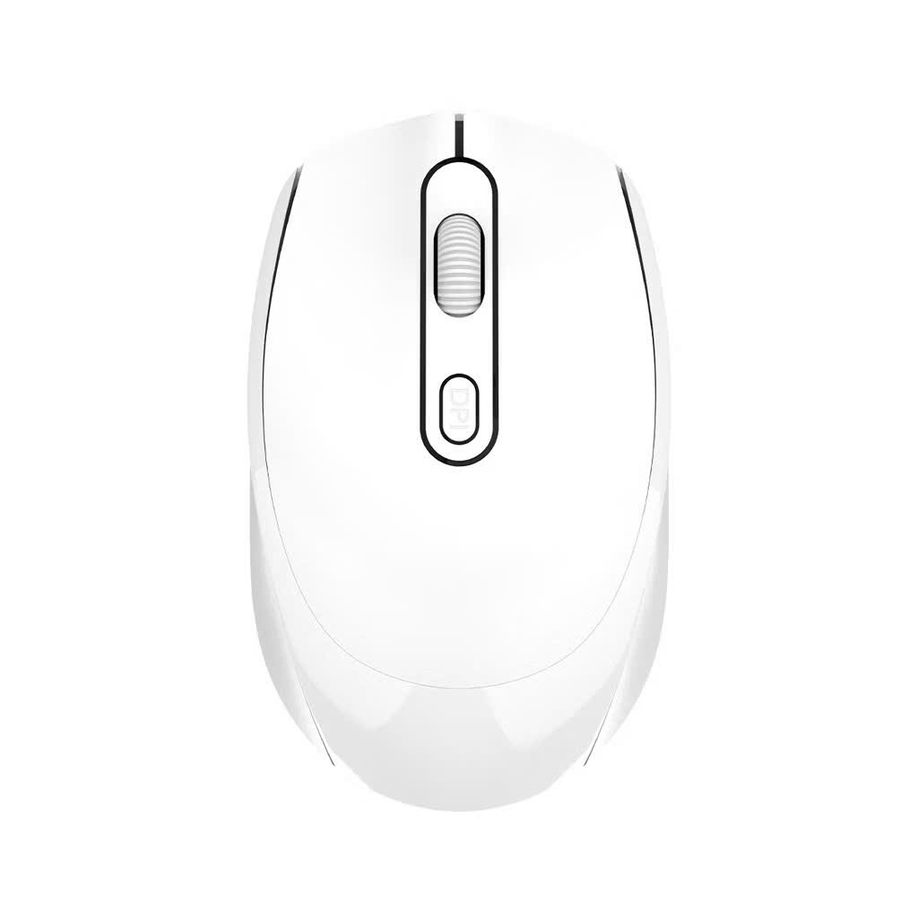 Chuột Không Dây Sạc Pin Click Siêu Tĩnh Âm 2 Chế Độ Bluetooth 5.2 &amp; USB 2.4G, 3 Mức DPI KẾT NỐI ĐIỆN THOẠI IPAD LAPTOP - HÀNG CHÍNH HÃNG