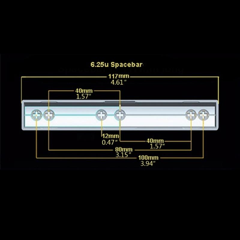 Bộ 10 Phím Rời Pbt Dày Cho Bàn Phím Cơ