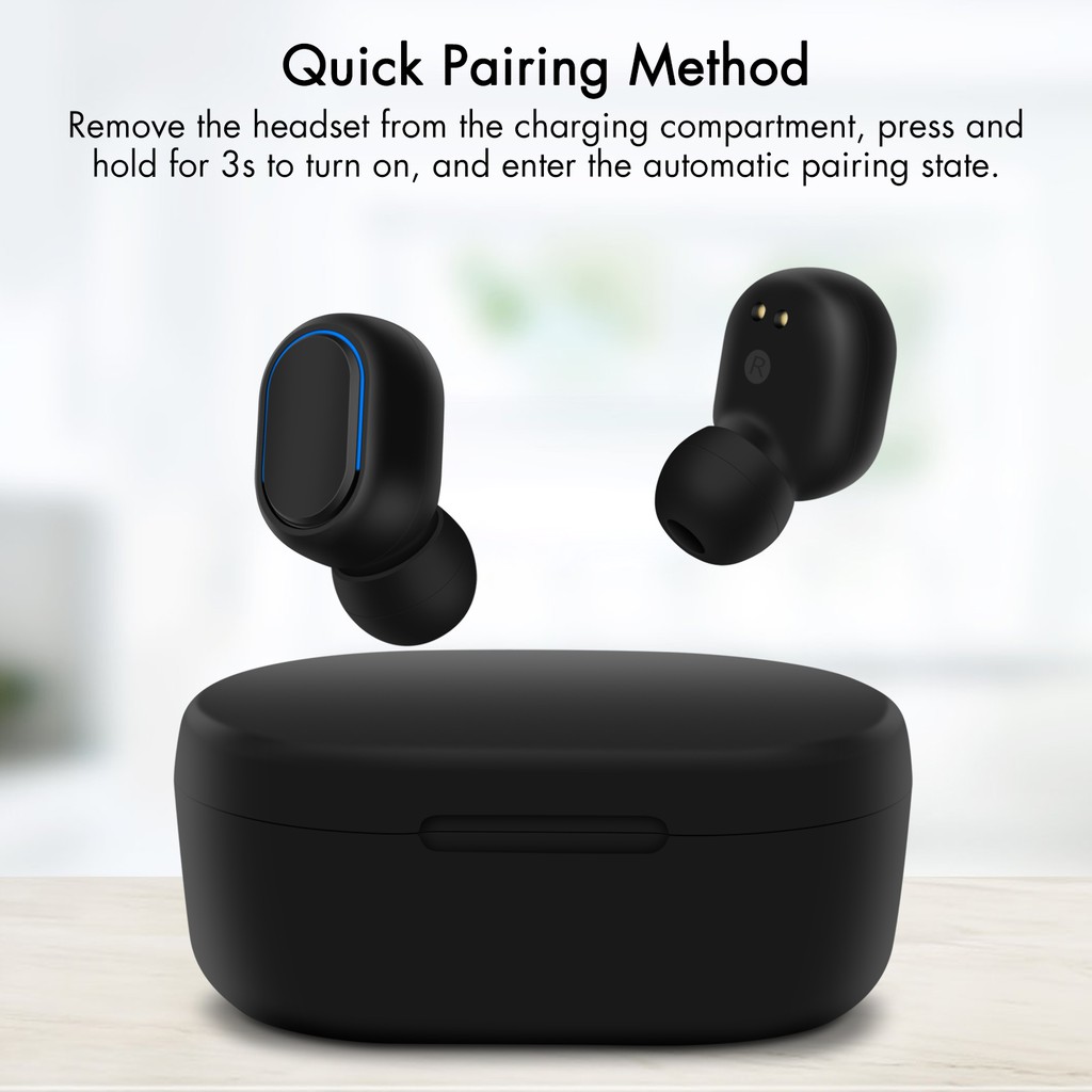 Tai nghe không dây Magic bluetooth 5.0 Siêu Bass, Chống Ồn, Kháng Nước tích hợp micro cao cấp chất lượng cao Thích Hợp trò chuyện qua Zoom, MSN, SKYPE - Hàng nhập khẩu