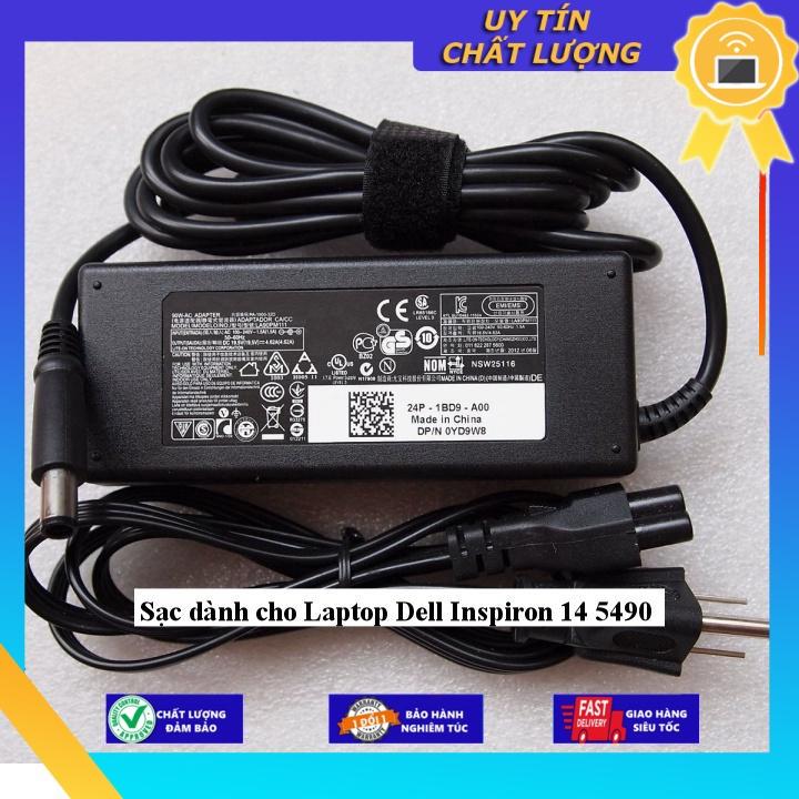 Sạc dùng cho Laptop Dell Inspiron 14 5490 - Hàng Nhập Khẩu New Seal