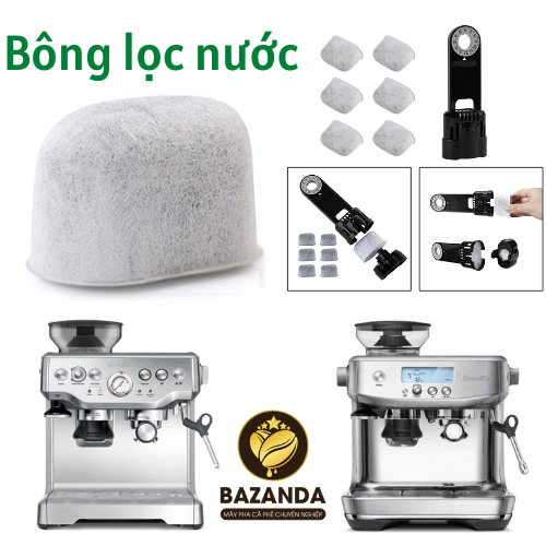 Combo 6 Bông Lọc Nước Máy Pha Cà Phê Breville