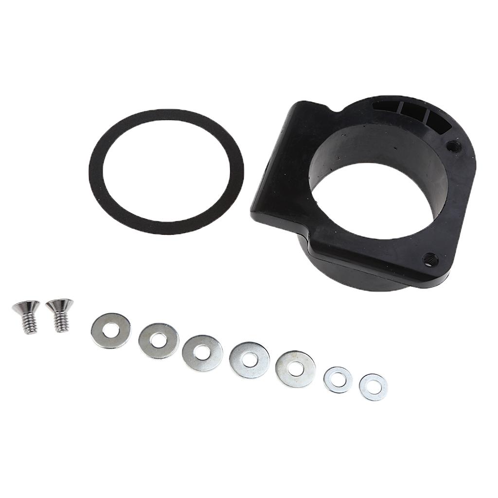 62mm Inner Dia. Air Filter Intake Adapter Interface with Mounting Accessories for  Warrior