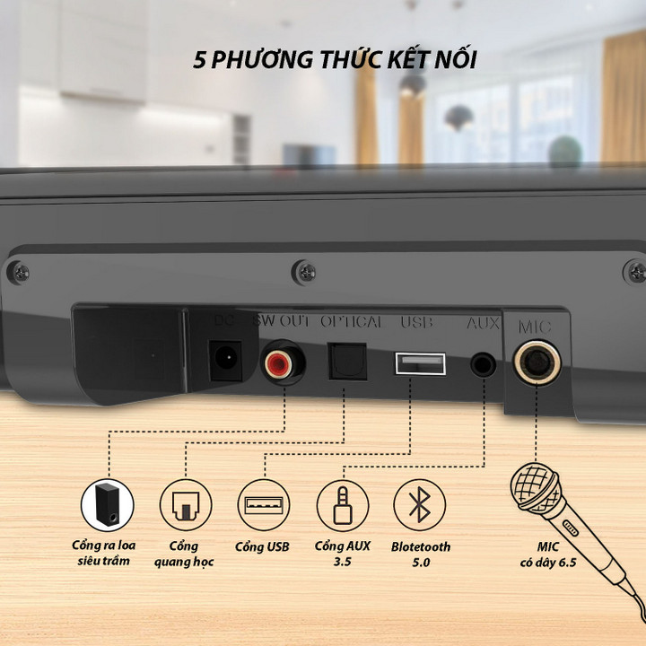 Bộ Dàn Karaoke Blaster KTV Cinema Full - Home and Garden