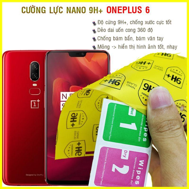 Dán cường lực dẻo nano dành cho OnePlus 6