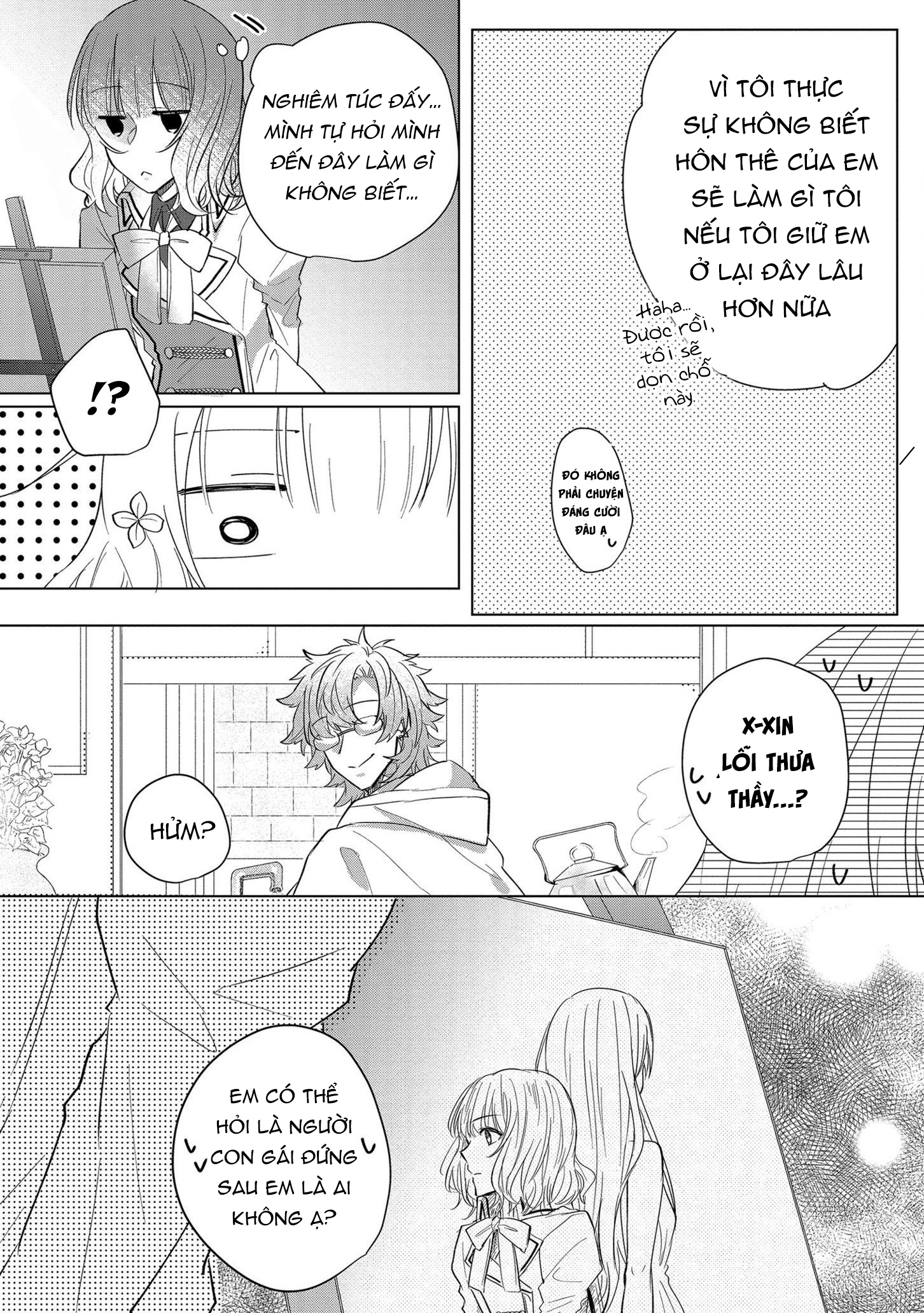 vị hôn phu là kẻ phản diện nên tôi hơi rén chapter 8 8