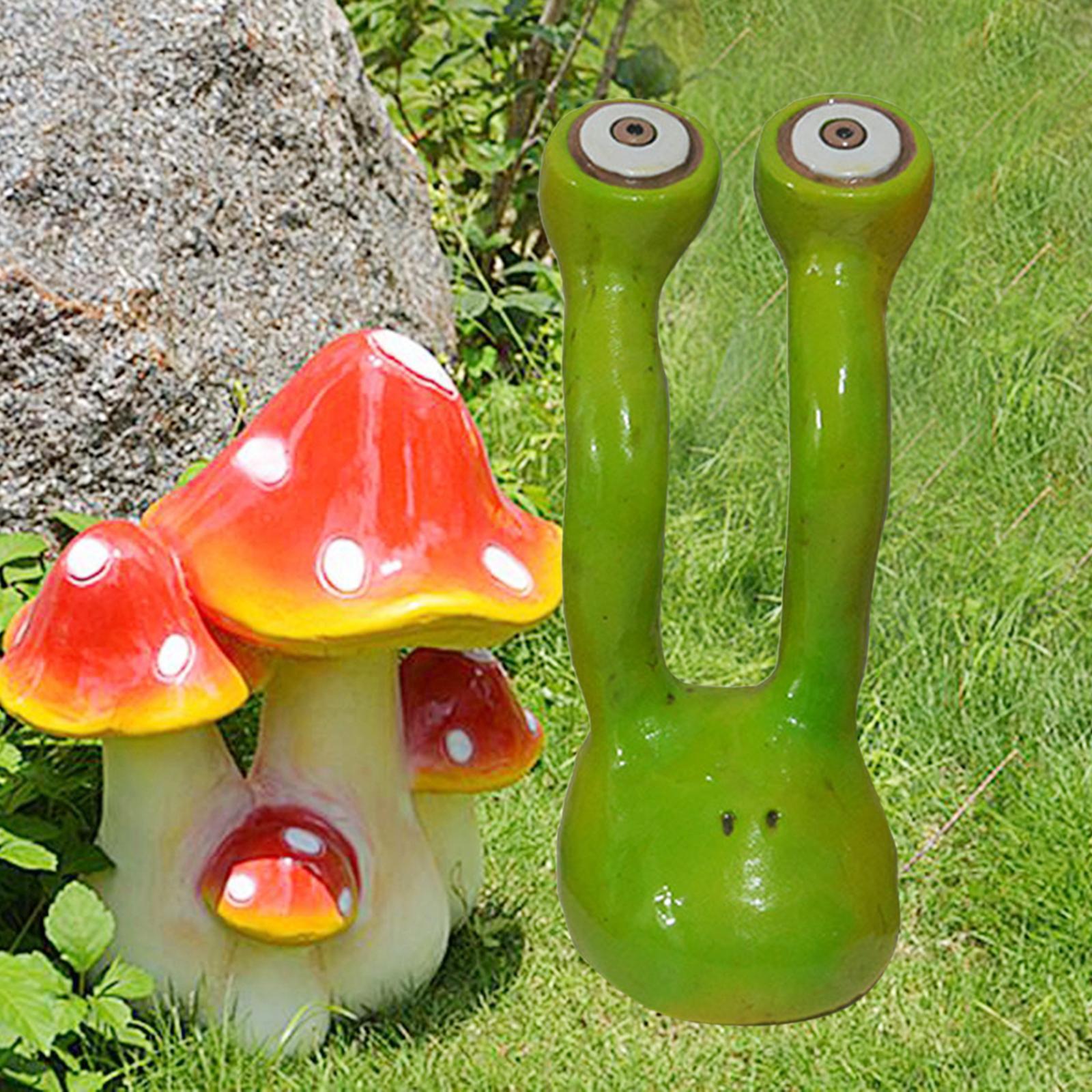 2pcs Garden Statue Garden  Figurines Potted Patio Yard Lawn Decoration