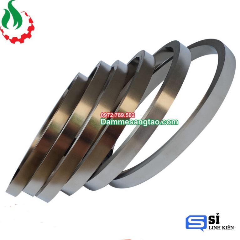 DMST Kẽm hàn cell pin mạ niken dày 0.15mm, 0.2mm x 8mm