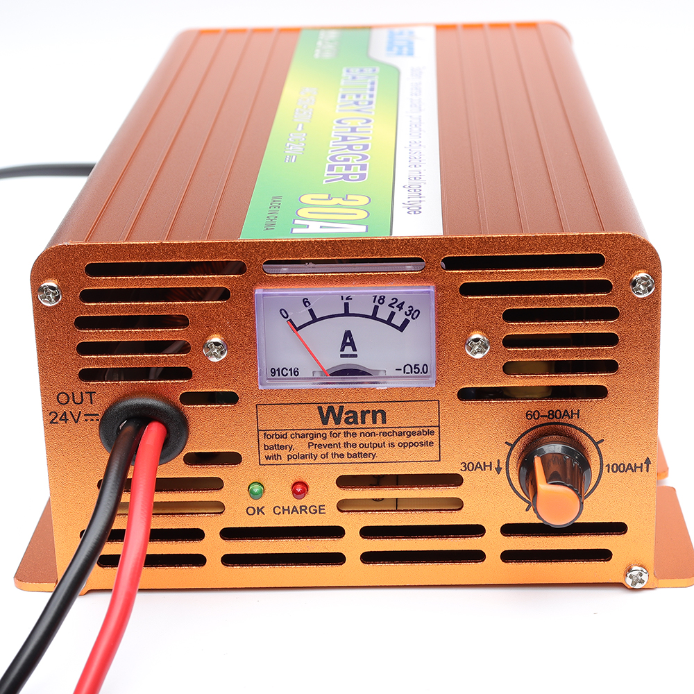 Bộ sạc bình ắc quy axit chì SUOER MA-2430 24V 30A