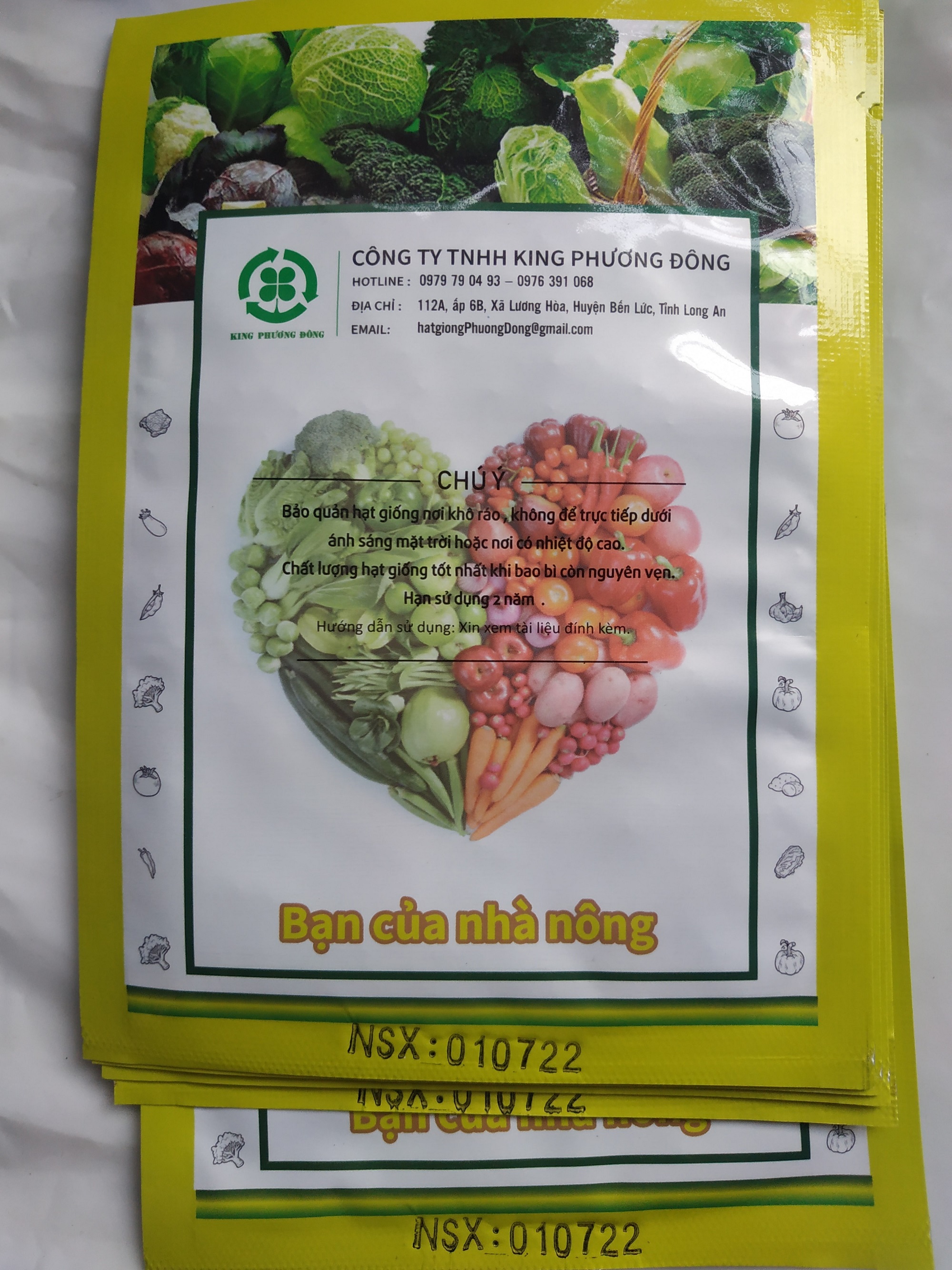 Combo 5 gói Hạt giống NGÒ GAI - gói 5 gram