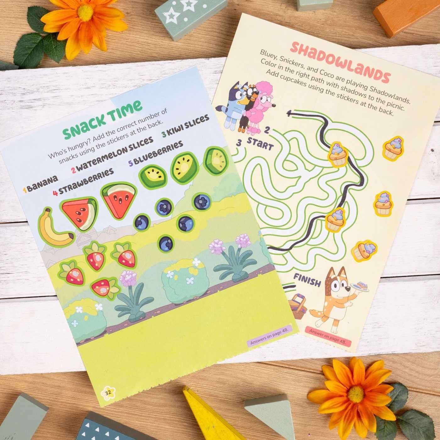 Sách ngoại văn: Bluey Stickertivity - Best Friends